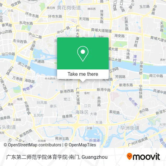 广东第二师范学院体育学院-南门 map