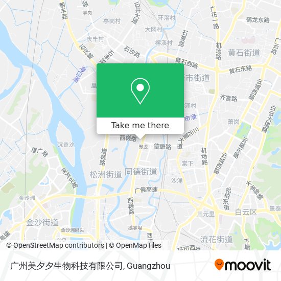 广州美夕夕生物科技有限公司 map