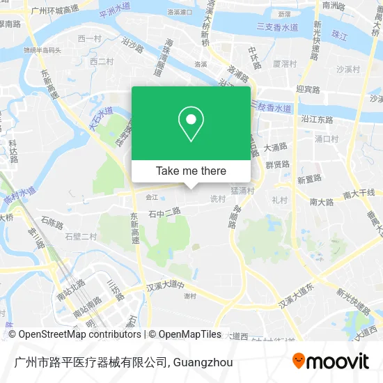 广州市路平医疗器械有限公司 map