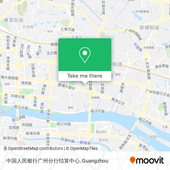中国人民银行广州分行结算中心 map