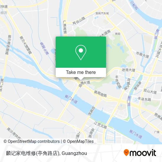 麟记家电维修(亭角路店) map
