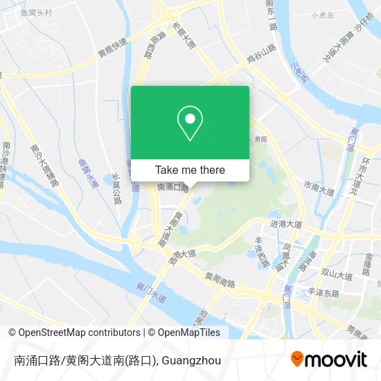 南涌口路/黄阁大道南(路口) map