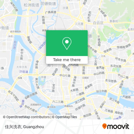 佳兴洗衣 map