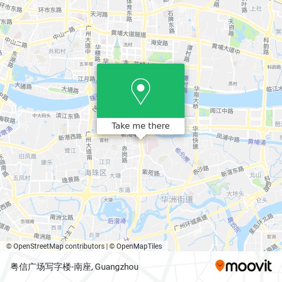 粤信广场写字楼-南座 map