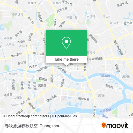 春秋旅游春秋航空 map