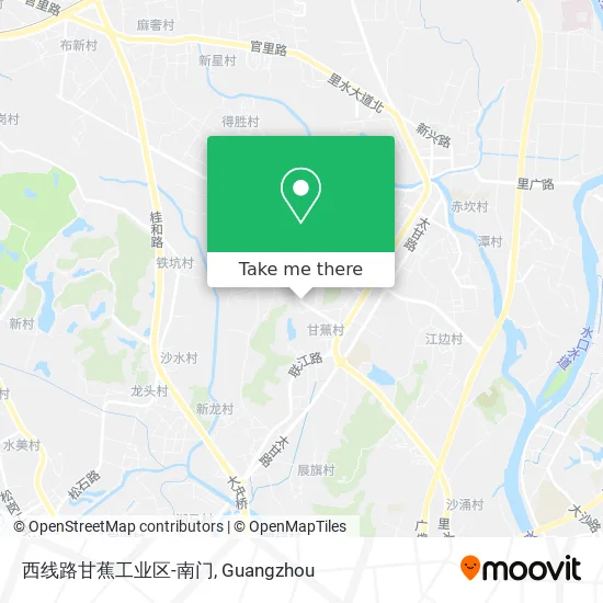 西线路甘蕉工业区-南门 map