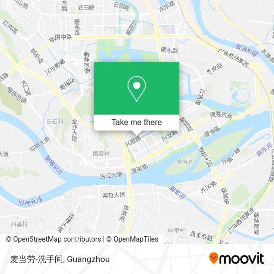 麦当劳-洗手间 map
