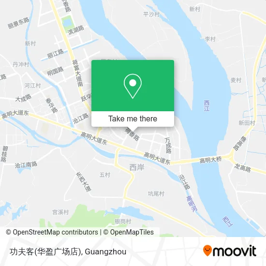 功夫客(华盈广场店) map