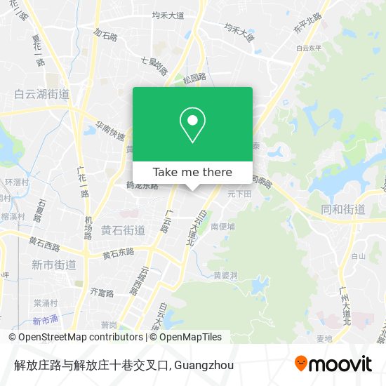 解放庄路与解放庄十巷交叉口 map