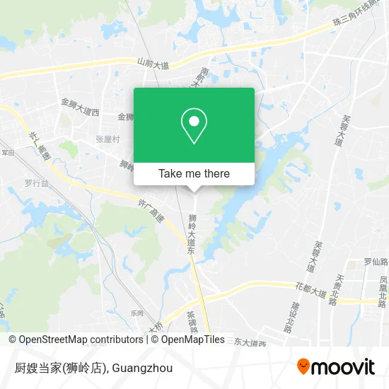 厨嫂当家(狮岭店) map