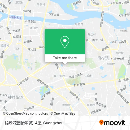 锦绣花园怡翠苑14座 map