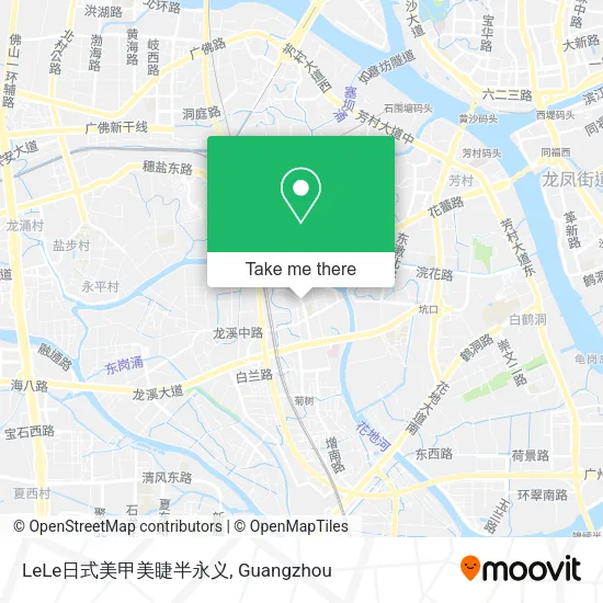 LeLe日式美甲美睫半永义 map