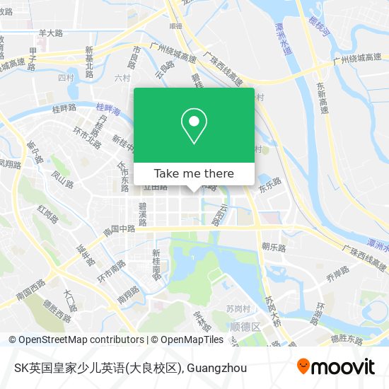 SK英国皇家少儿英语(大良校区) map