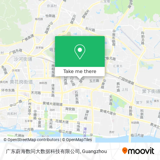 广东蔚海数问大数据科技有限公司 map