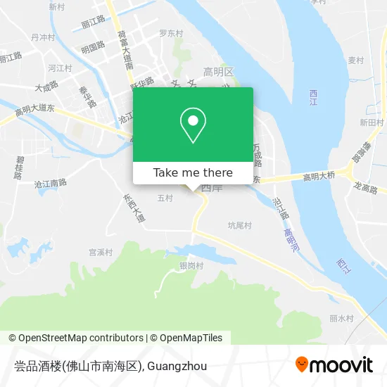 尝品酒楼(佛山市南海区) map
