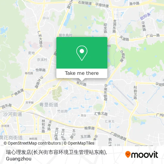 瑞心理发店(长兴街市容环境卫生管理站东南) map