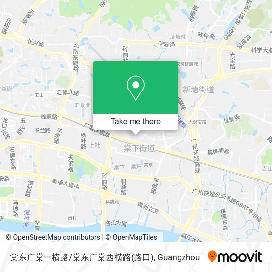 棠东广棠一横路/棠东广棠西横路(路口) map