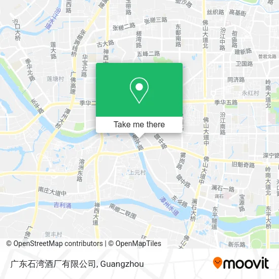 广东石湾酒厂有限公司 map