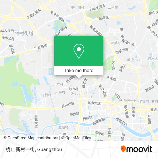 榄山新村一街 map