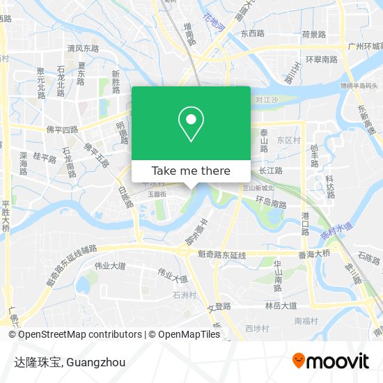 达隆珠宝 map