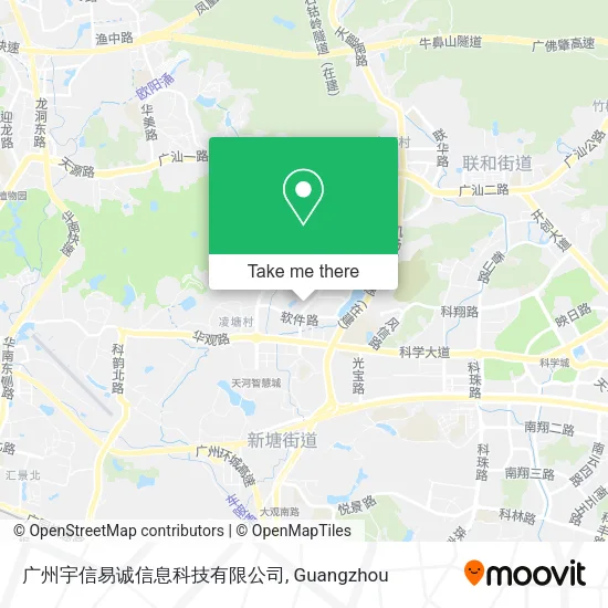 广州宇信易诚信息科技有限公司 map