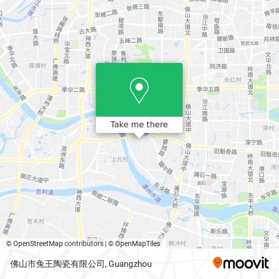佛山市兔王陶瓷有限公司 map