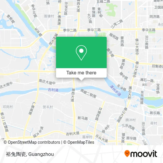 裕兔陶瓷 map
