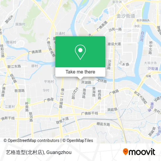 艺格造型(北村店) map