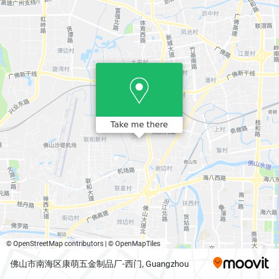 佛山市南海区康萌五金制品厂-西门 map