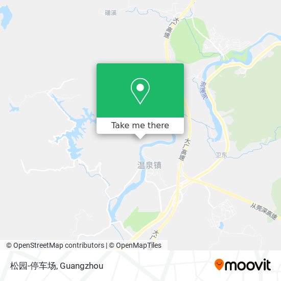 松园-停车场 map