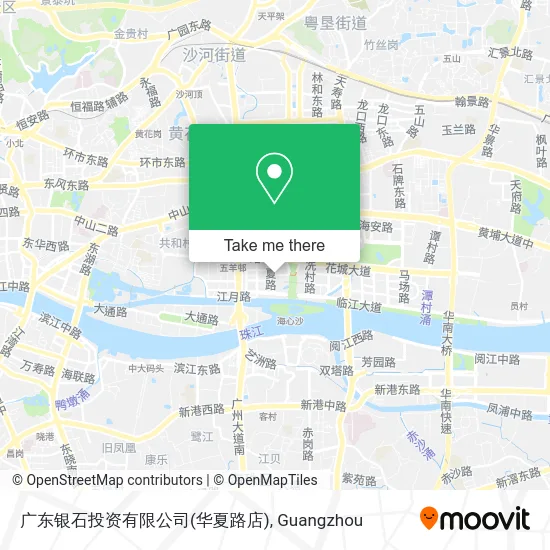 广东银石投资有限公司(华夏路店) map
