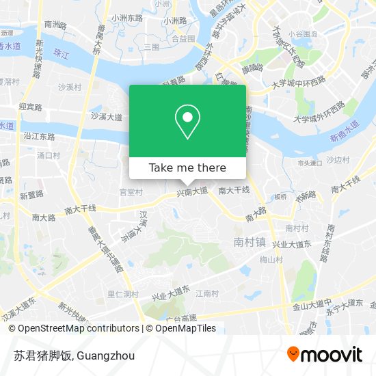 苏君猪脚饭 map