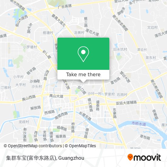 集群车宝(富华东路店) map