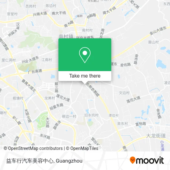 益车行汽车美容中心 map