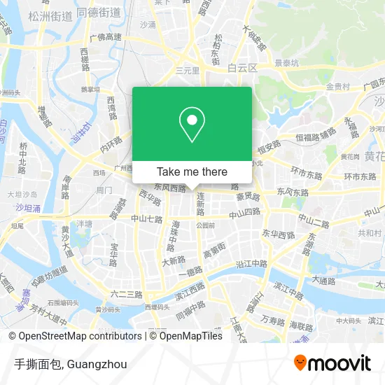 手撕面包 map