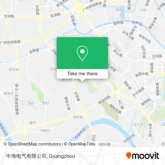 中海电气有限公司 map