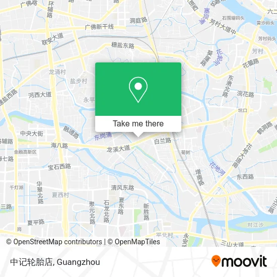 中记轮胎店 map