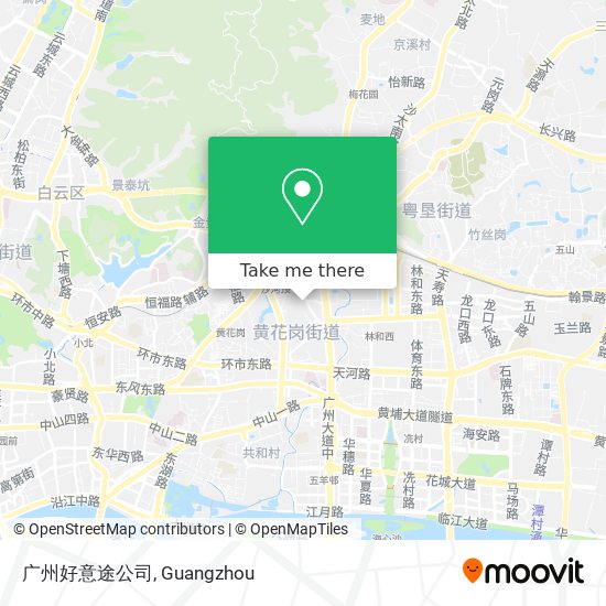 广州好意途公司 map