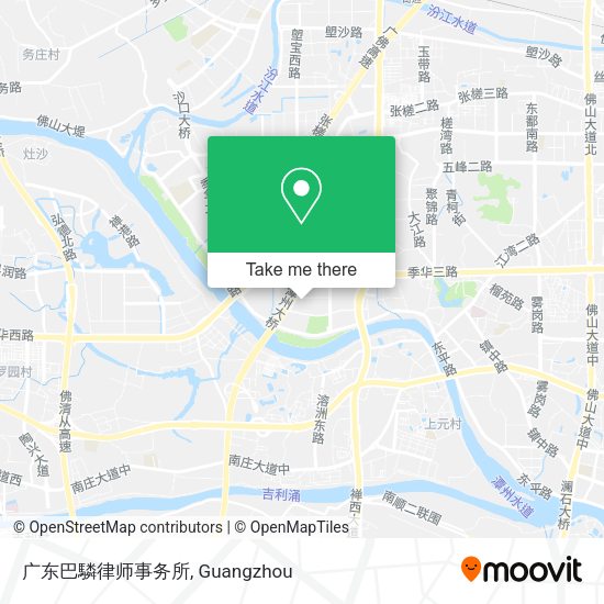 广东巴驎律师事务所 map