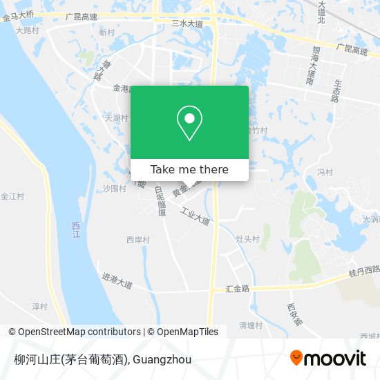 柳河山庄(茅台葡萄酒) map