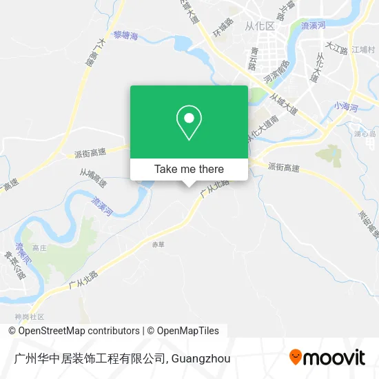 广州华中居装饰工程有限公司 map