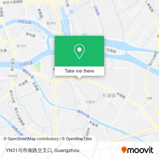 YN31与市南路交叉口 map
