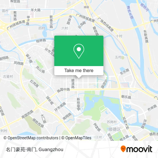 名门豪苑-南门 map