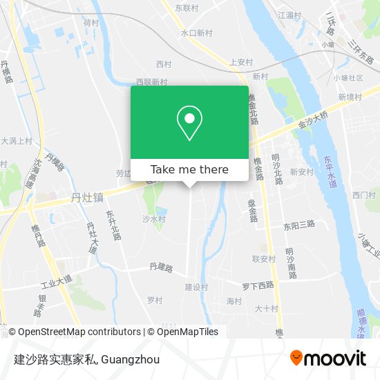 建沙路实惠家私 map