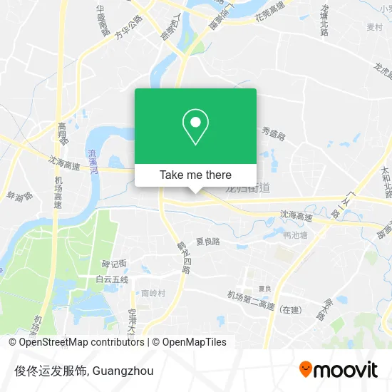 俊佟运发服饰 map