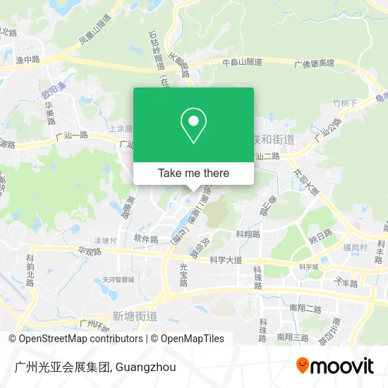 广州光亚会展集团 map