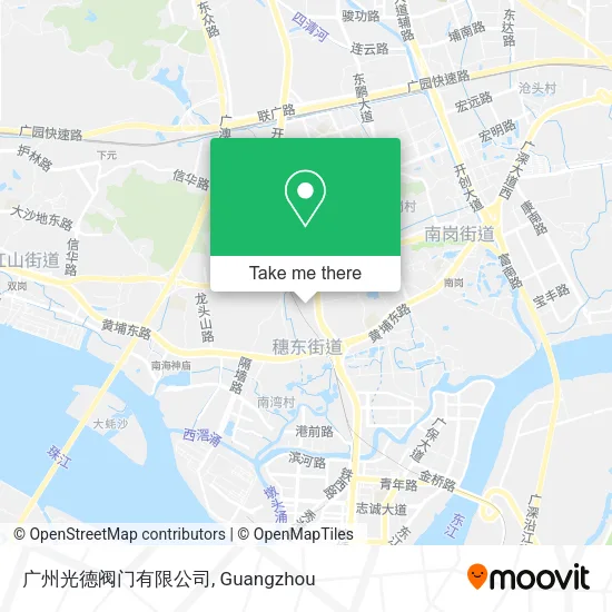 广州光德阀门有限公司 map