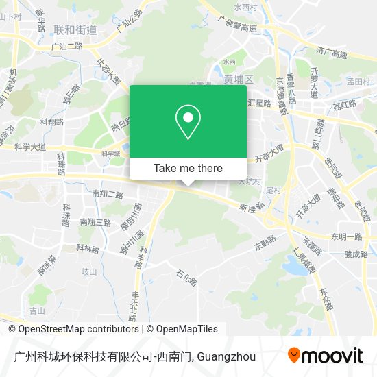 广州科城环保科技有限公司-西南门 map