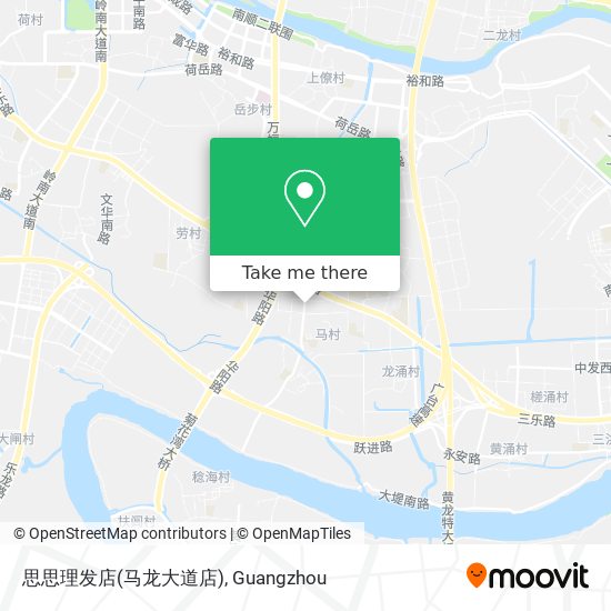 思思理发店(马龙大道店) map