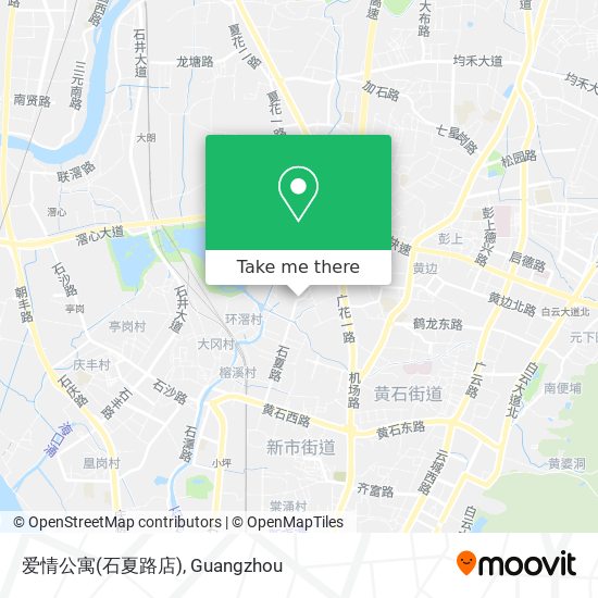 爱情公寓(石夏路店) map